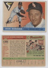 1955 Topps Dick Donovan #146 Rookie RC