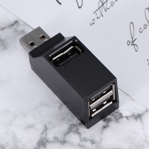 Adaptador de concentrador divisor concentrador USB multipuerto mini USB 2.0 de 3 puertos para computadora PC para - Imagen 9 de 12
