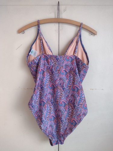 Traje de baño J Crew Plunge traje de baño Liberty Of London cachemira talla 4 Resort  - Imagen 5 de 7