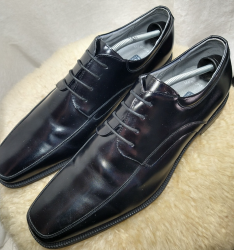 ZAPATO DE VESTIR FLORSHEIM PARA HOMBRE CUERO OXFORD NEGOCIOS FORMAL TALLA 12 D NEGRO - ¡BONITO! - Imagen 4 de 17