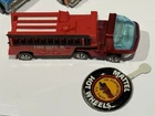 Hot Wheels Redlines Fire Truck With Badge Very Nice And Clean ￼￼