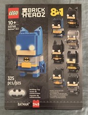 LEGO BRICKHEADZ 40748 BATMAN 8in1 New And Sealed!!!