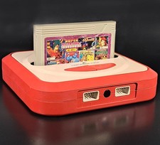 Micro Genius S1-B Set Console Famiclone Vintage Rosso