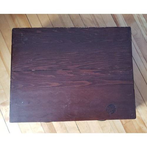 Catálogo de tarjetas archivador de madera grande vintage - Imagen 3 de 8