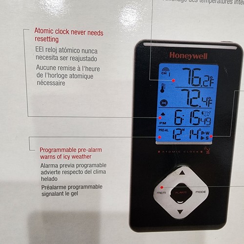 HONEYWELL Weathertime Personal Weather Station TE242ELW 2007 SEALED NEW - Picture 10 of 11