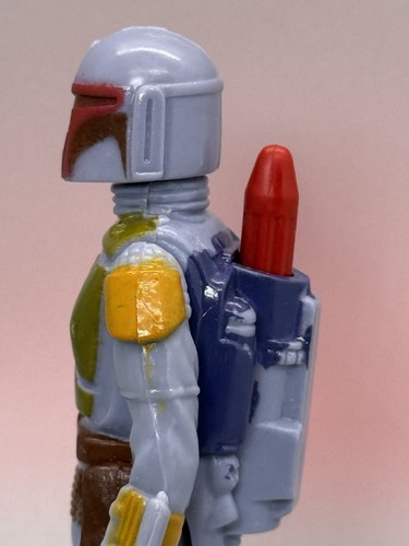 Vintage Star Wars Boba Fett Action Figure Complete Kenner Hong Kong w/ Blaster - Picture 9 of 20
