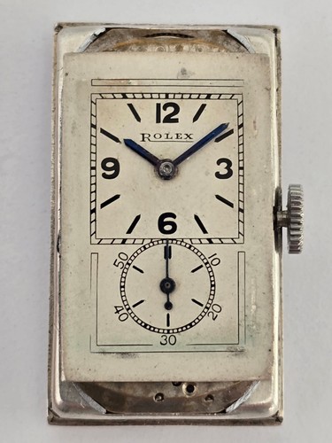 Rolex Prince Brancard, Rare Sterling Silver 1930 Vintage Watch, Serviced, Superb - Picture 20 of 24