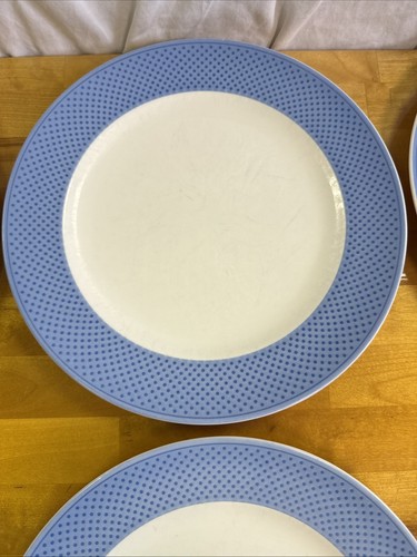 Villeroy & Boch TipoBlue.Com Lot of 7 Dinner Plates 10" Diameter in GC - Picture 6 of 21