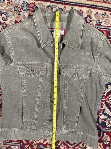 Y2K Old Navy giacca verde da donna in velluto a coste taglia media  - Foto 4 di 5