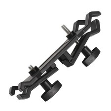 Supporto per ombrello e treppiede per telecamera da esterno, clip