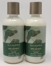 2 New Bath  Body Works Eucalyptus Spearmint Luxe Bubble Bath 8.8 fl oz