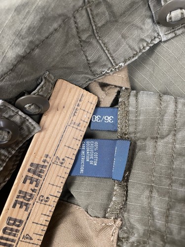 VTG Polo Ralph Lauren RLPC Trousers Mens 36x30 Combat OG 107 GS Military Cargo - Picture 6 of 9