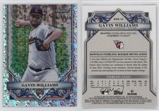 2024 Bowman Sterling Mini-Diamond Refractor /150 Gavin Williams Rookie RC