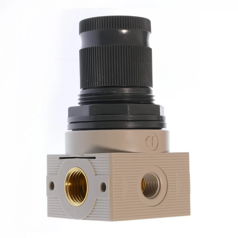 METAL WORK Druckminderer DM 214-08 / G 1/4"i / 0...8 bar, Grau, innen G 1/4“, Kunststoff