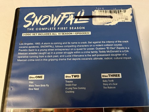 SNOWFALL FIRST SEASON DVD MOD 2017 DAMSON IDRIS 1983 SOUTH CENTRAL LOS ANGELES - Picture 4 of 5