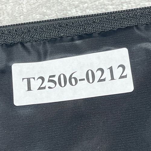 PSP Pouch Black Sony OEM Soft Carrying Case Zipper 1000 2000 3000 - Picture 5 of 5