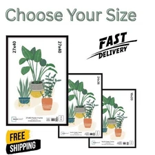 Mainstays 24x36 Basic Black Poster Frame Free Shipping USA (Choose Your Size)