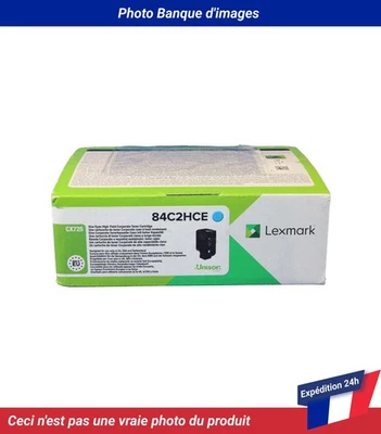 84C2HCE Lexmark CX725 Series Cartouche de toner Cyan