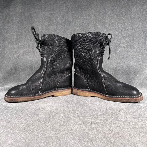Stivali unisex Duckfeet Arhus neri in pelle sherpa foderati in lana EU 39 | US donna 8 - Foto 8 di 11