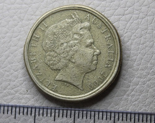 * 2000 $1 ERROR COIN MULE STRUCK WITH 10 CENT OBVERSE CIRCULATED COIN #ALP02 - Picture 3 of 11