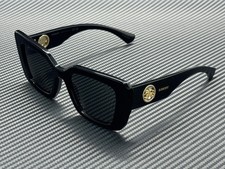 BURBERRY BE4476 300187 Black Dark Grey Women's 51 mm Sunglasses