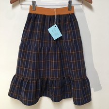 Skirt Girls 4 Maxi Purple Plaid Ruffle Tier 100 Cotton Mom and Pop's Kids