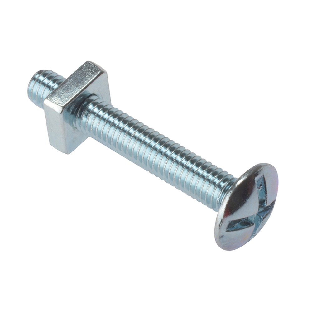 Fandf Roofing Bolts & Square Nuts M5 X 12Mm Double Slotted 25Rbn512 (Bag 25) - Image 3