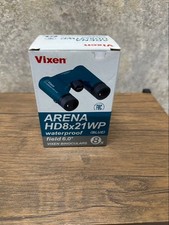 Vixen Arena HD 8X21WP Waterproof Binoculars Blue