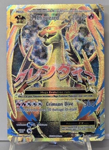 Mega M Charizard EX Evolutions 101/108 Holo Full Art Pokémon TCG NM/M