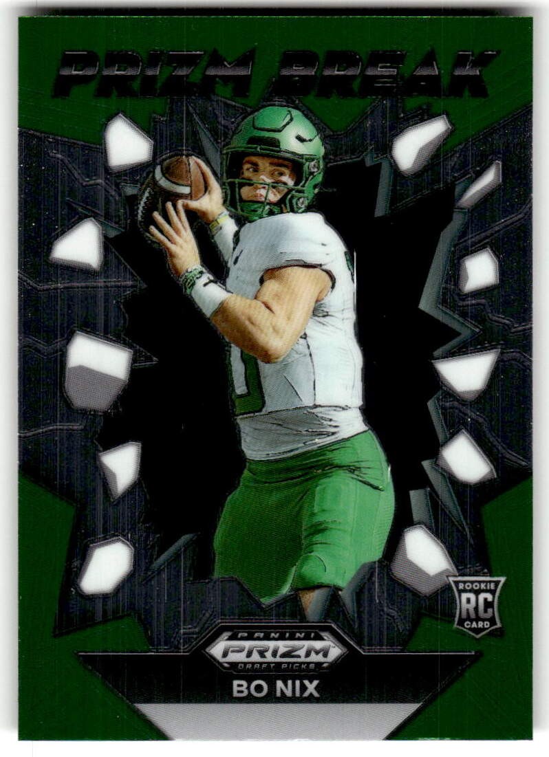 2024 Panini Prizm Draft Picks - Prizm Break Bo Nix #PB-BNX