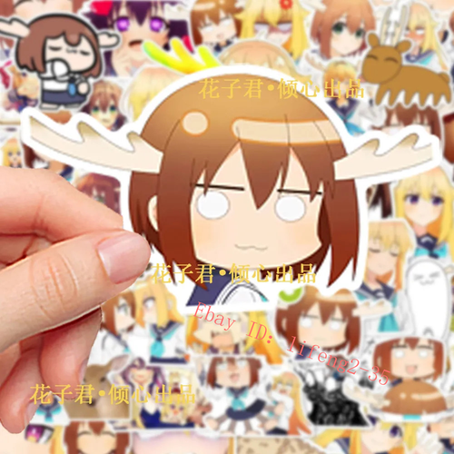 100 Stück Mein Hirschfreund Nokotan Shikanoko Noko Koshi Torako Anime Aufkleber - Bild 8 von 9
