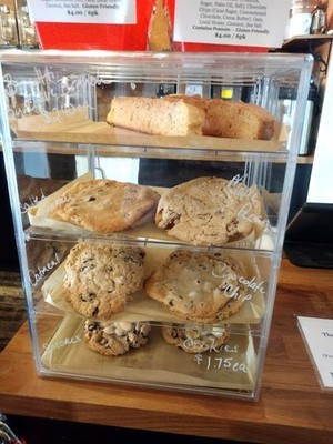 Pastry Display Case 4 Tier Acrylic Cookie Bakery Cake Bread Food Clear Show Box