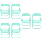  3 PCS Dollhouse Accessories Miniature Furniture Chair Simulation