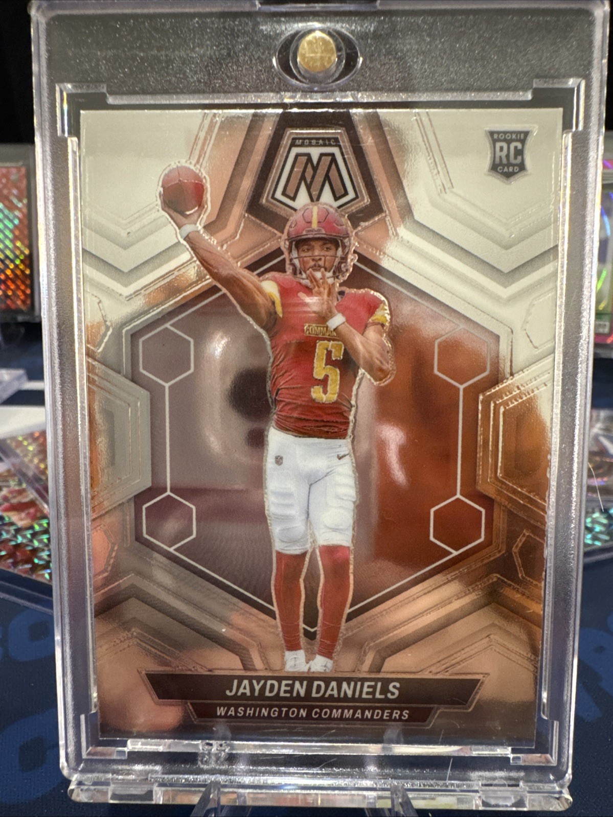 2024 Panini Mosaic - Rookies Jayden Daniels #302 Silver Prizm (RC)