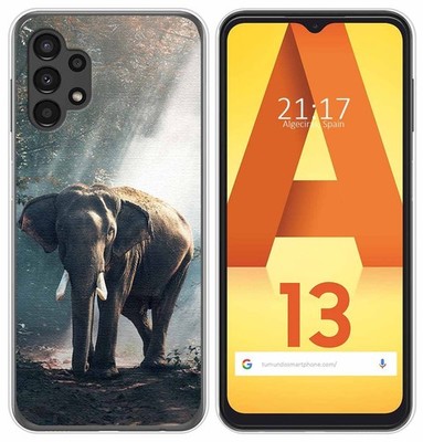 Silikonhülle Für Samsung Galaxy A13 4G Design Elefant Zeichnungen