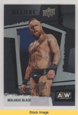 2022 Upper Deck Allure AEW Black Rainbow Malakai Black #56 READ d9r