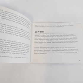 Mad Max NES Nintendo Instruction Manual Only 