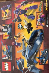 LEGO Marvel X-Men Vs. the Sentinel 76022 Set 336 Pieces Magneto Wolverine