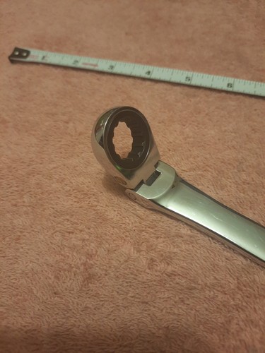 Llave de trinquete extra larga Matco Tools 15 mm cabezal flexible de extremo cerrado - Imagen 22 de 22