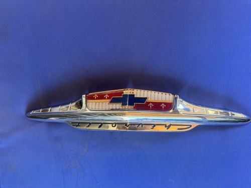 1953 Chevrolet 53 Chevy Bel Air Hood Emblem - Bild 2 von 9