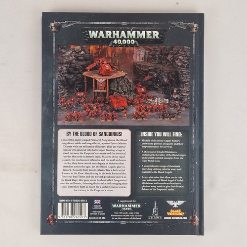 Warhammer 40K Codex Adeptus Astartes Blood Angels & Codex Orks Hardcover Bücher - Bild 3 von 15