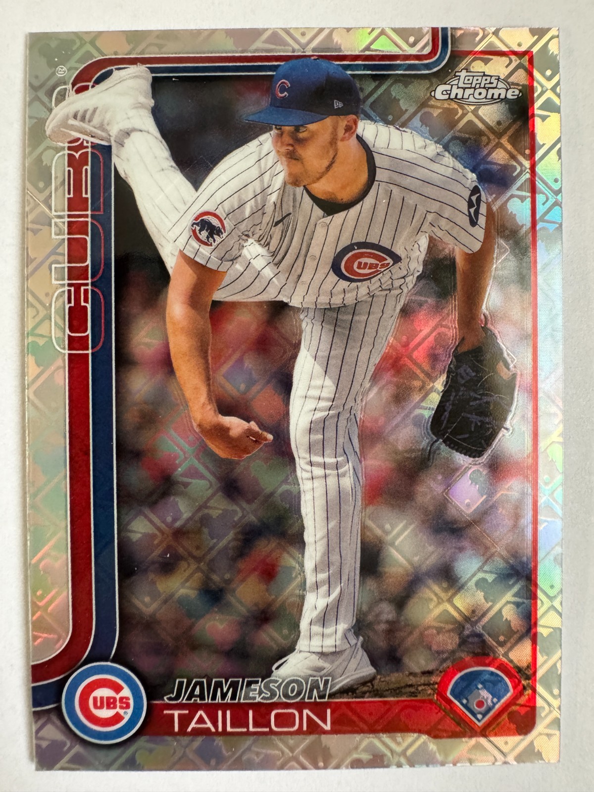 2025 Topps Chrome Logofractor #33 Jameson Taillon Refractor Chicabo Cubs