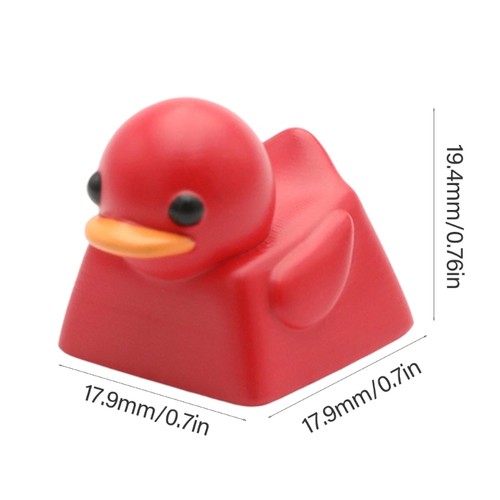 Cute Duck Keycap Cartoon Resin Keycaps for Switches Mechanical Gaming Keyboards - Picture 8 of 14