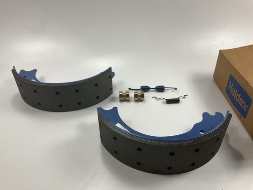 RELINED Haldex HV761443EJ 15"x4" Brake Shoes For Eaton "ES" 1443E, 12000 Lbs