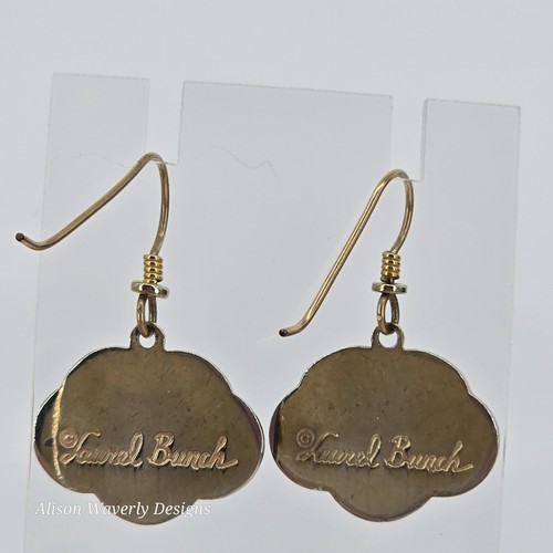 orecchini vintage alloro burch - Foto 5 di 6