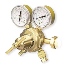 Victor 0781-9135 Gas Regulator, Nitrogen, Single Stage, 0.965"-14 Inlet, 1/4 In