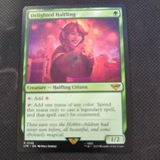 Delighted Halfling - MTG #158 Lord of the Rings LOTR - NM