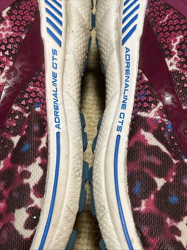Brooks Adrenaline GTS 22 Damen US9 Pink Leopard Laufschuhe Sneaker - Bild 9 von 15