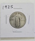 1925 Standing Liberty Quarter Good Cond. Free Shipping