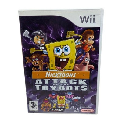 Nicktoons Attack of the Toybots Nintendo Wii getestet & funktionsfähig OVP mit Handbuch